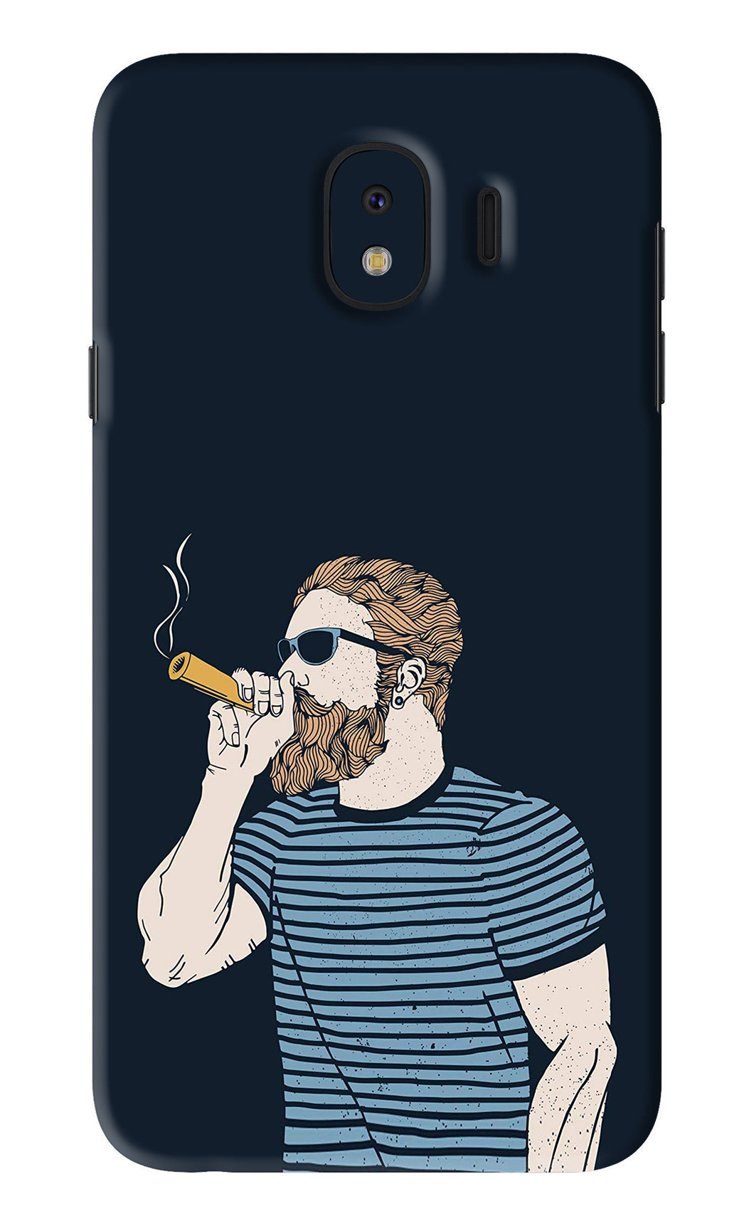 Smoking Samsung Galaxy J4 Back Skin Wrap