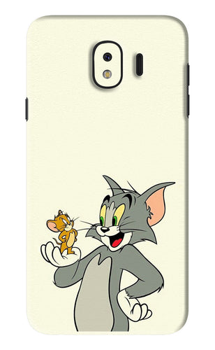 Tom & Jerry Samsung Galaxy J4 Back Skin Wrap