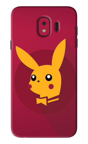 Pikachu Samsung Galaxy J4 Back Skin Wrap
