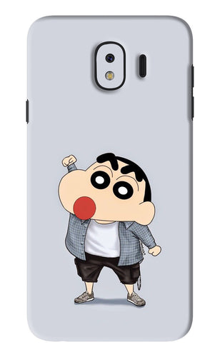 Shinchan Samsung Galaxy J4 Back Skin Wrap