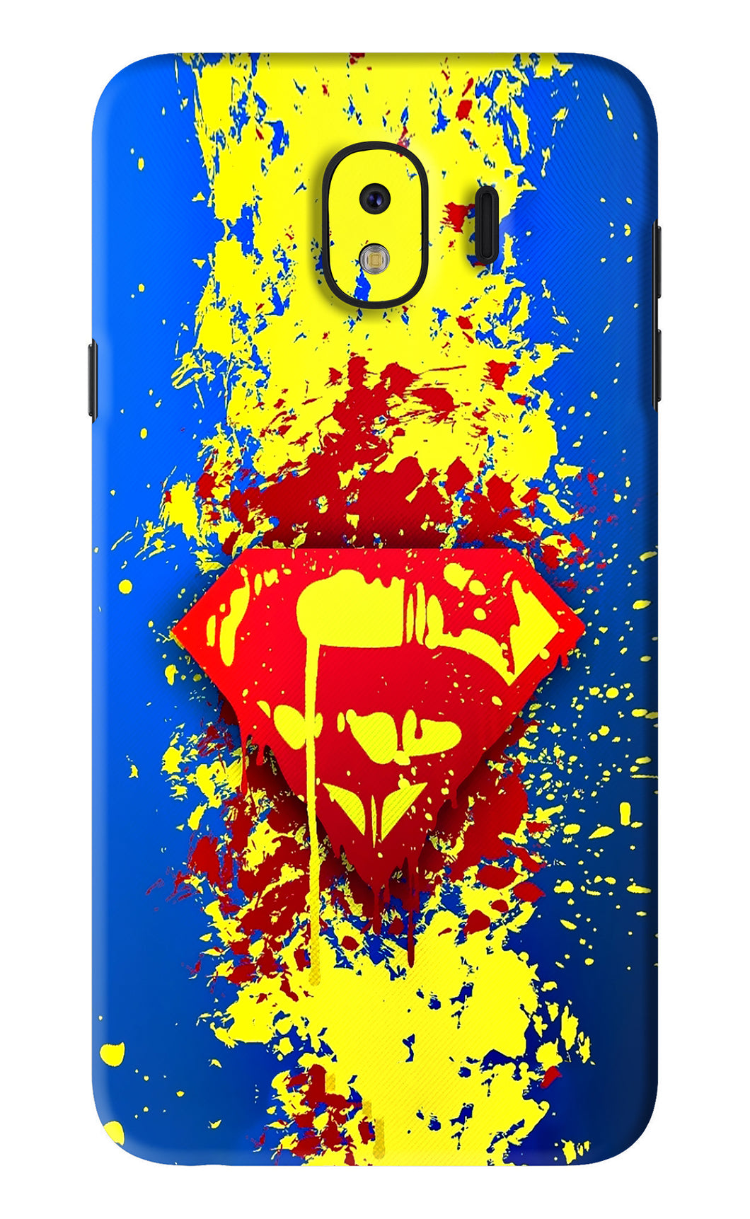 Superman logo Samsung Galaxy J4 Back Skin Wrap