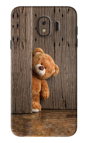 Teddy Wooden Samsung Galaxy J4 Back Skin Wrap