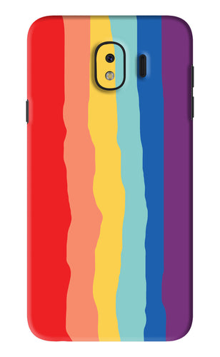 Rainbow Samsung Galaxy J4 Back Skin Wrap
