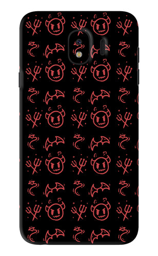 Devil Samsung Galaxy J4 Back Skin Wrap