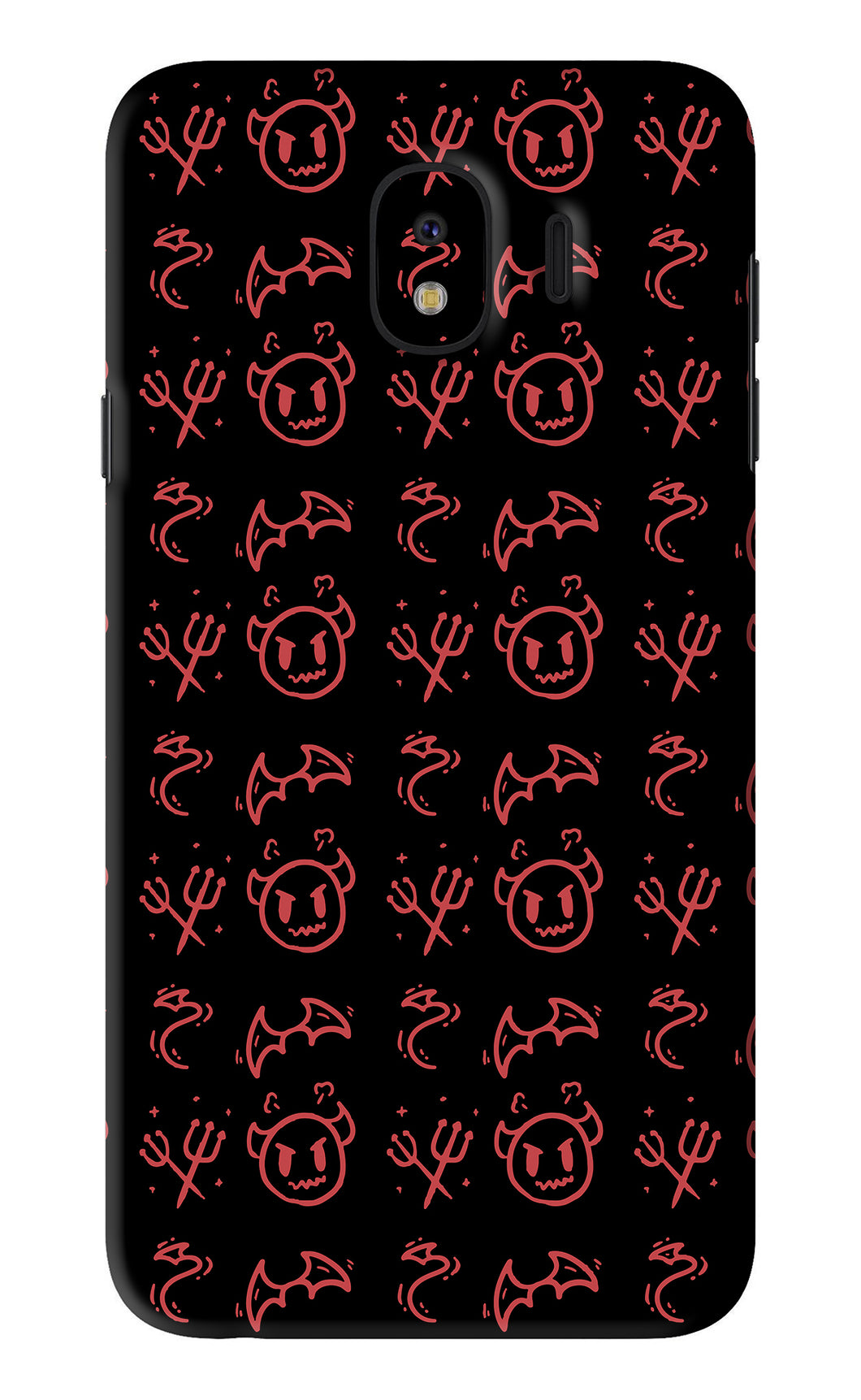 Devil Samsung Galaxy J4 Back Skin Wrap