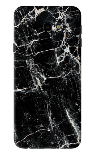Black Marble Texture 1 Samsung Galaxy J4 Plus Back Skin Wrap