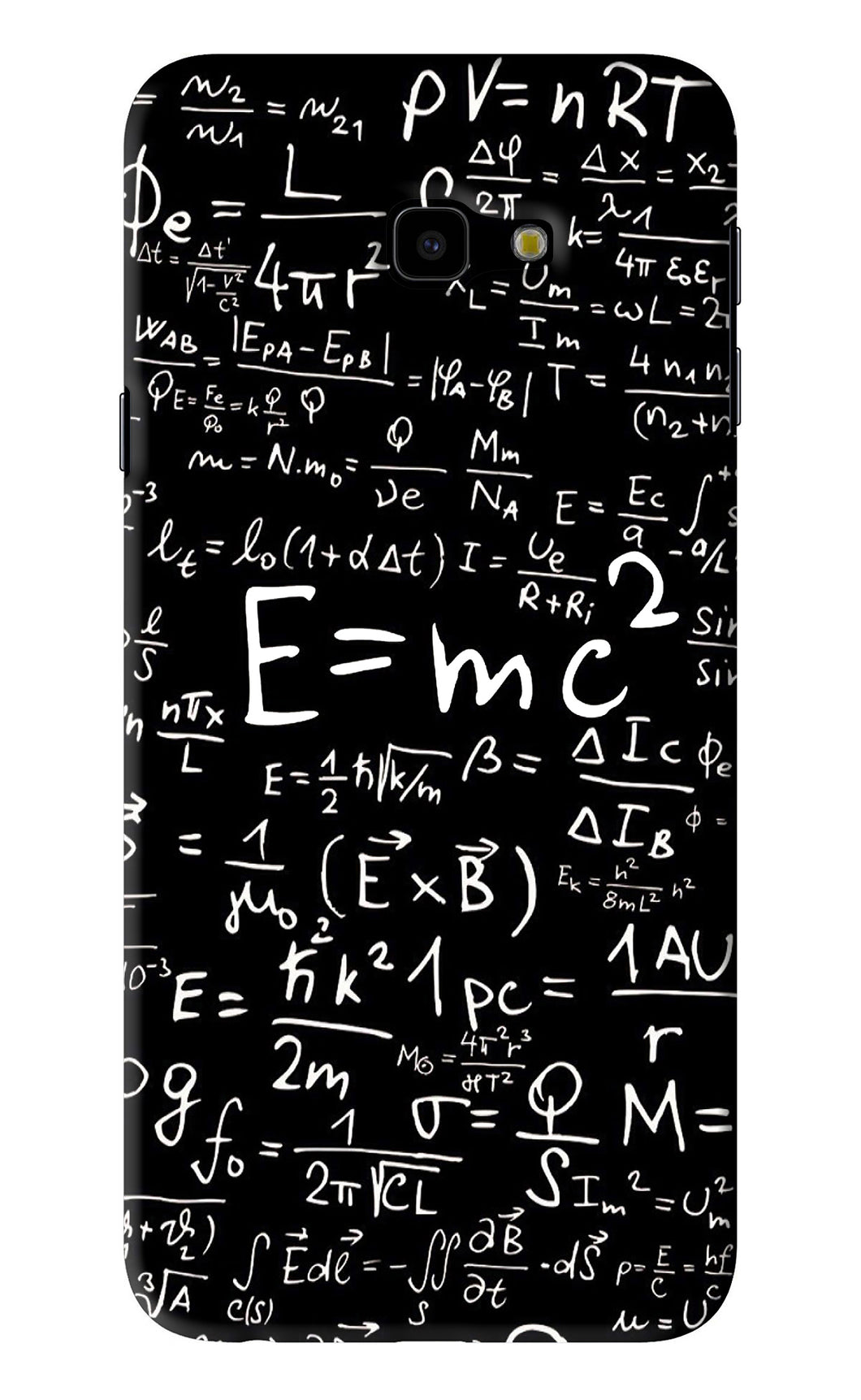 Physics Albert Einstein Formula Samsung Galaxy J4 Plus Back Skin Wrap