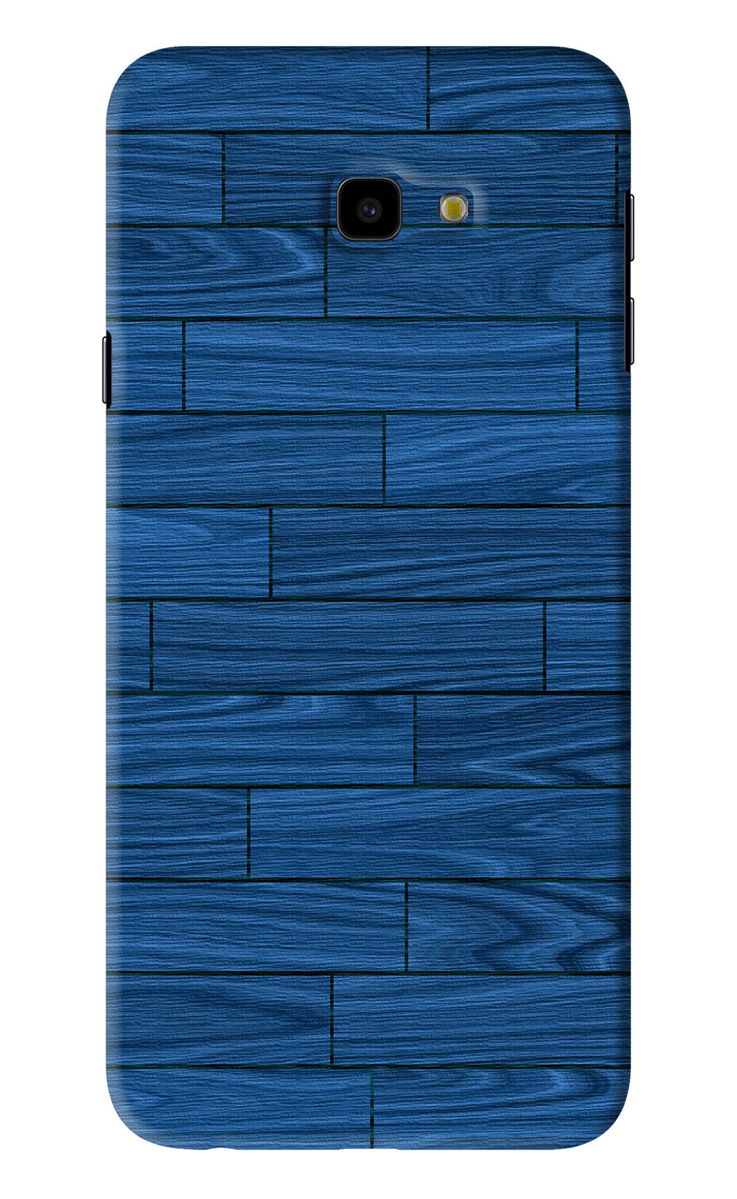 Blue Wooden Texture Samsung Galaxy J4 Plus Back Skin Wrap