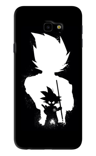 Goku Shadow Samsung Galaxy J4 Plus Back Skin Wrap