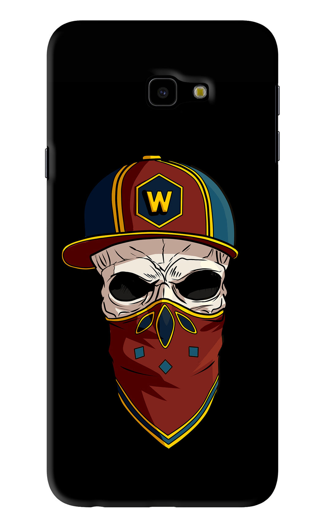 Skull Samsung Galaxy J4 Plus Back Skin Wrap