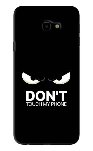 Don'T Touch My Phone Samsung Galaxy J4 Plus Back Skin Wrap
