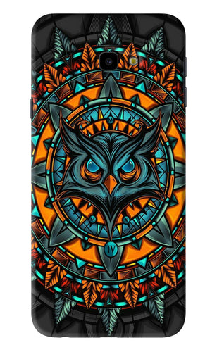 Angry Owl Art Samsung Galaxy J4 Plus Back Skin Wrap