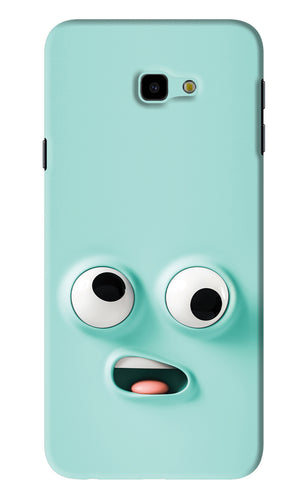 Silly Face Cartoon Samsung Galaxy J4 Plus Back Skin Wrap