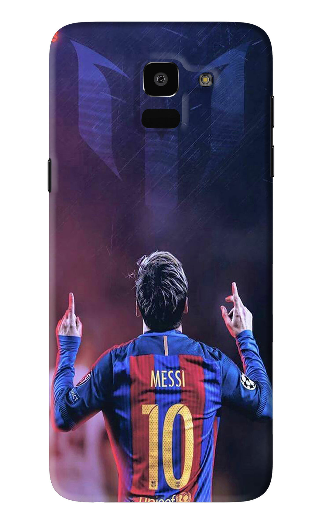 Messi Samsung Galaxy J6 Back Skin Wrap