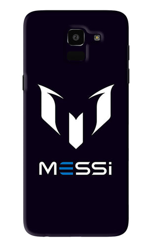 Messi Logo Samsung Galaxy J6 Back Skin Wrap