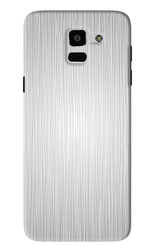 Wooden Grey Texture Samsung Galaxy J6 Back Skin Wrap