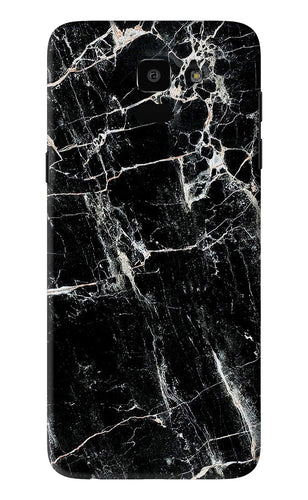 Black Marble Texture 1 Samsung Galaxy J6 Back Skin Wrap