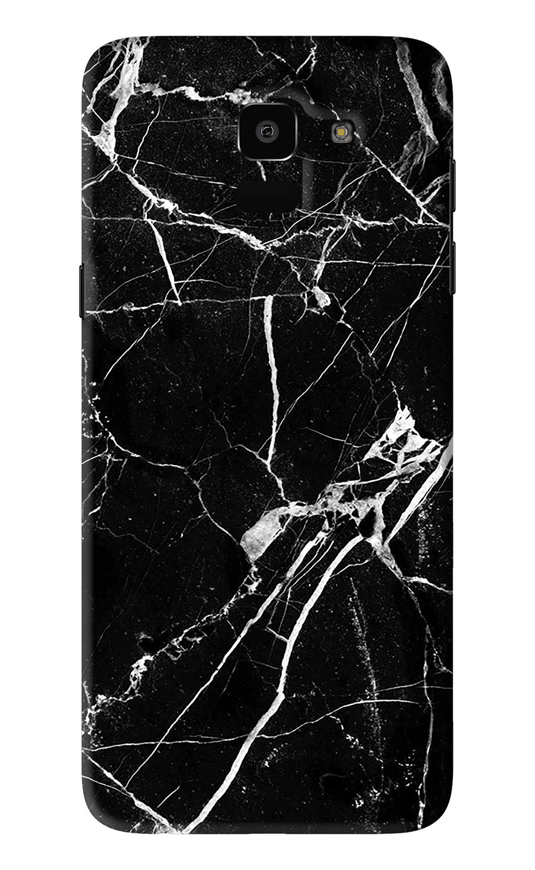 Black Marble Texture 2 Samsung Galaxy J6 Back Skin Wrap