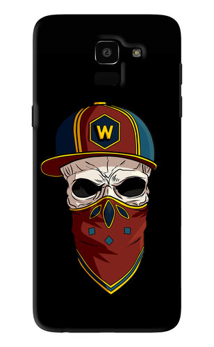 Skull Samsung Galaxy J6 Back Skin Wrap