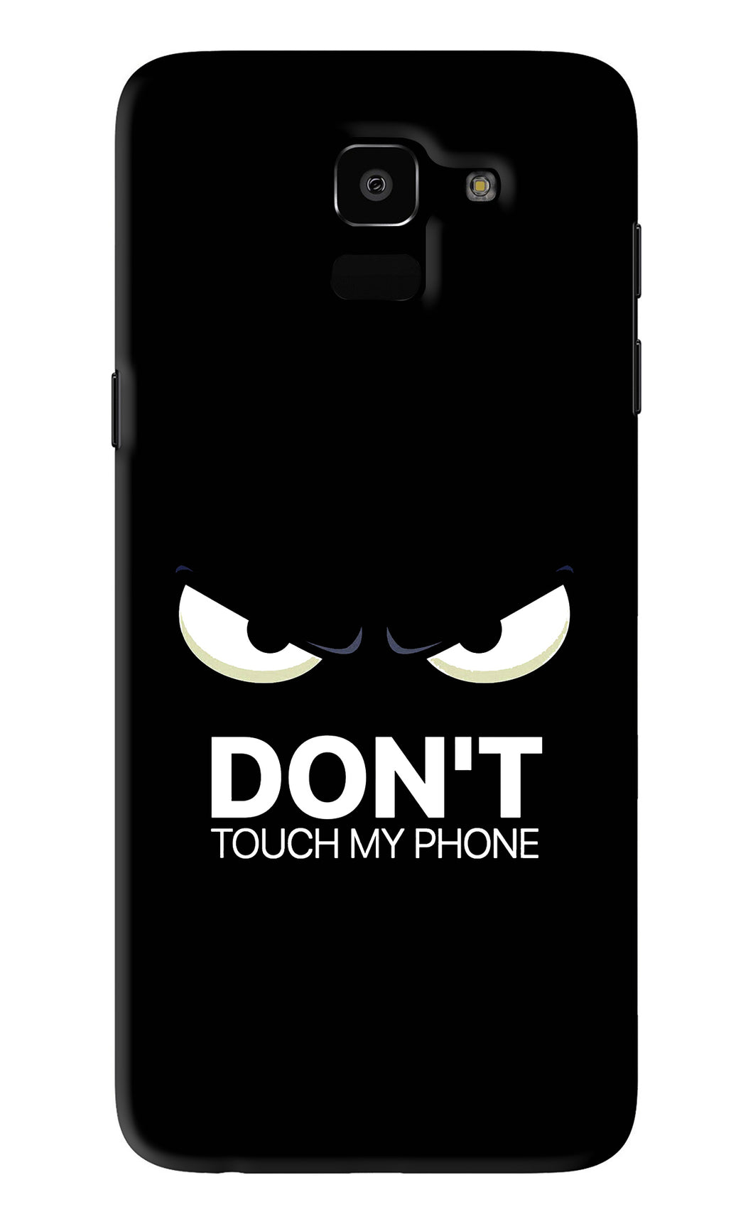 Don'T Touch My Phone Samsung Galaxy J6 Back Skin Wrap