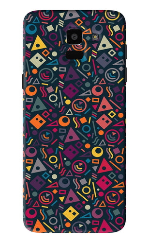 Geometric Abstract Samsung Galaxy J6 Back Skin Wrap