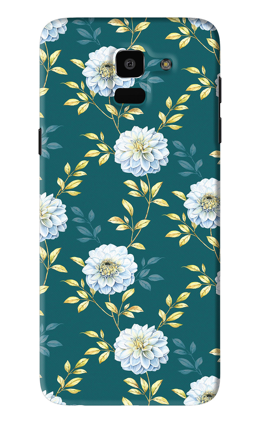 Flowers 5 Samsung Galaxy J6 Back Skin Wrap