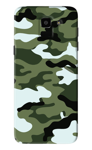 Camouflage 1 Samsung Galaxy J6 Back Skin Wrap