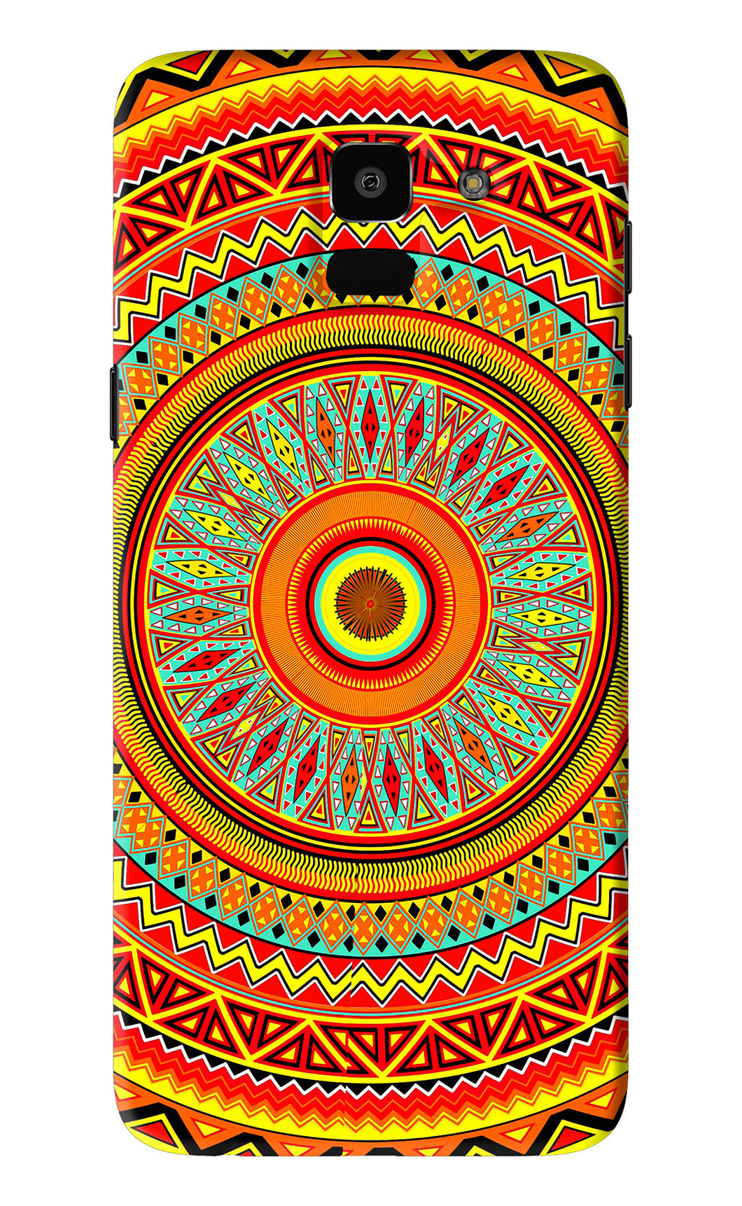 Mandala Pattern Samsung Galaxy J6 Back Skin Wrap