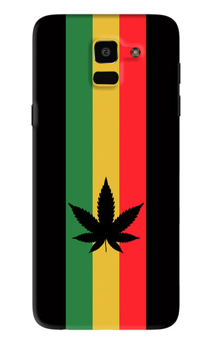 Weed Flag Samsung Galaxy J6 Back Skin Wrap