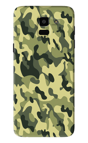 Camouflage Samsung Galaxy J6 Back Skin Wrap