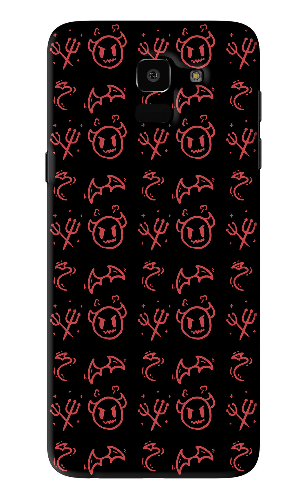 Devil Samsung Galaxy J6 Back Skin Wrap