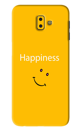 Happiness With Smiley Samsung Galaxy J6 Plus Back Skin Wrap
