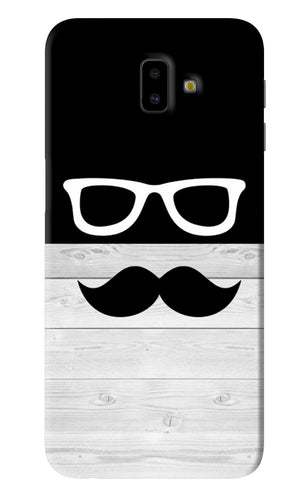 Mustache Samsung Galaxy J6 Plus Back Skin Wrap