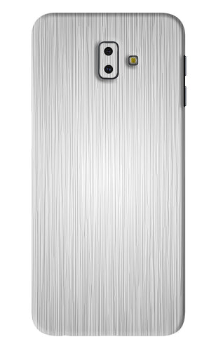 Wooden Grey Texture Samsung Galaxy J6 Plus Back Skin Wrap