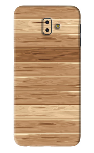 Wooden Vector Samsung Galaxy J6 Plus Back Skin Wrap