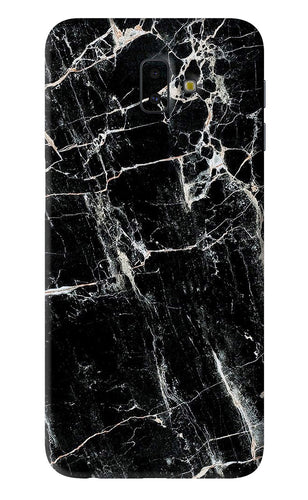 Black Marble Texture 1 Samsung Galaxy J6 Plus Back Skin Wrap