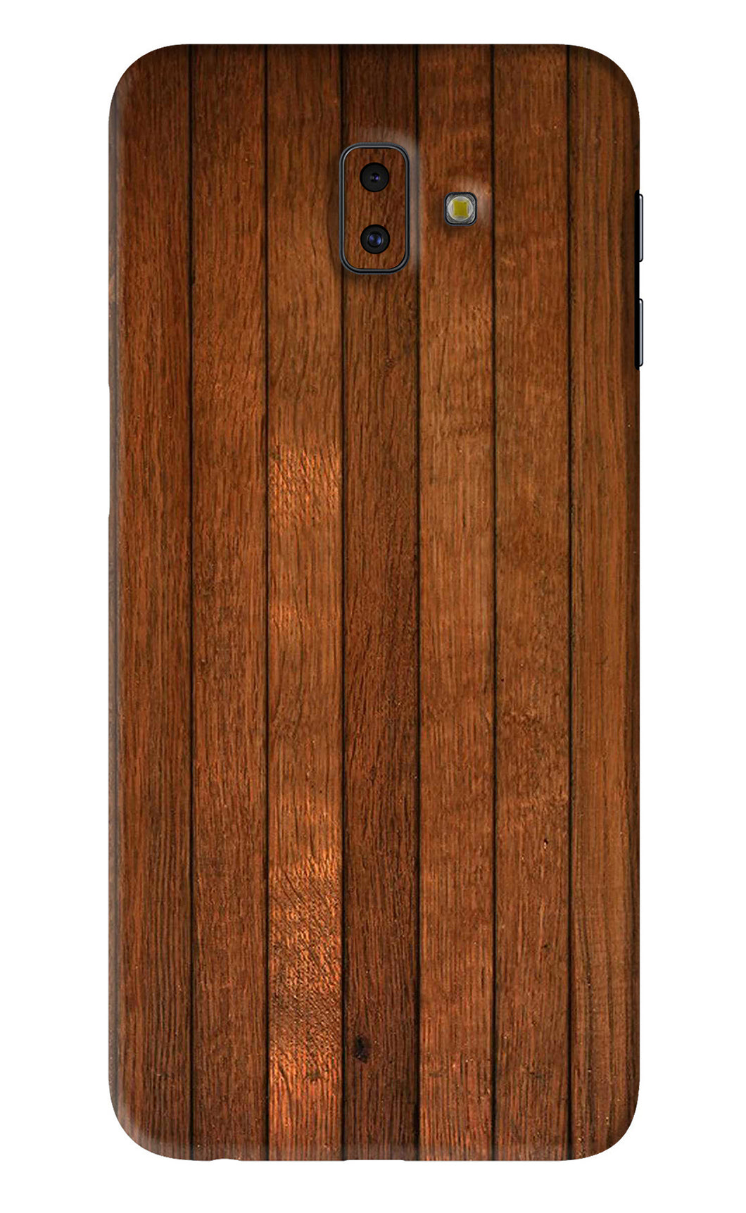 Wooden Artwork Bands Samsung Galaxy J6 Plus Back Skin Wrap