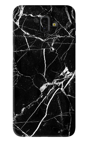 Black Marble Texture 2 Samsung Galaxy J6 Plus Back Skin Wrap
