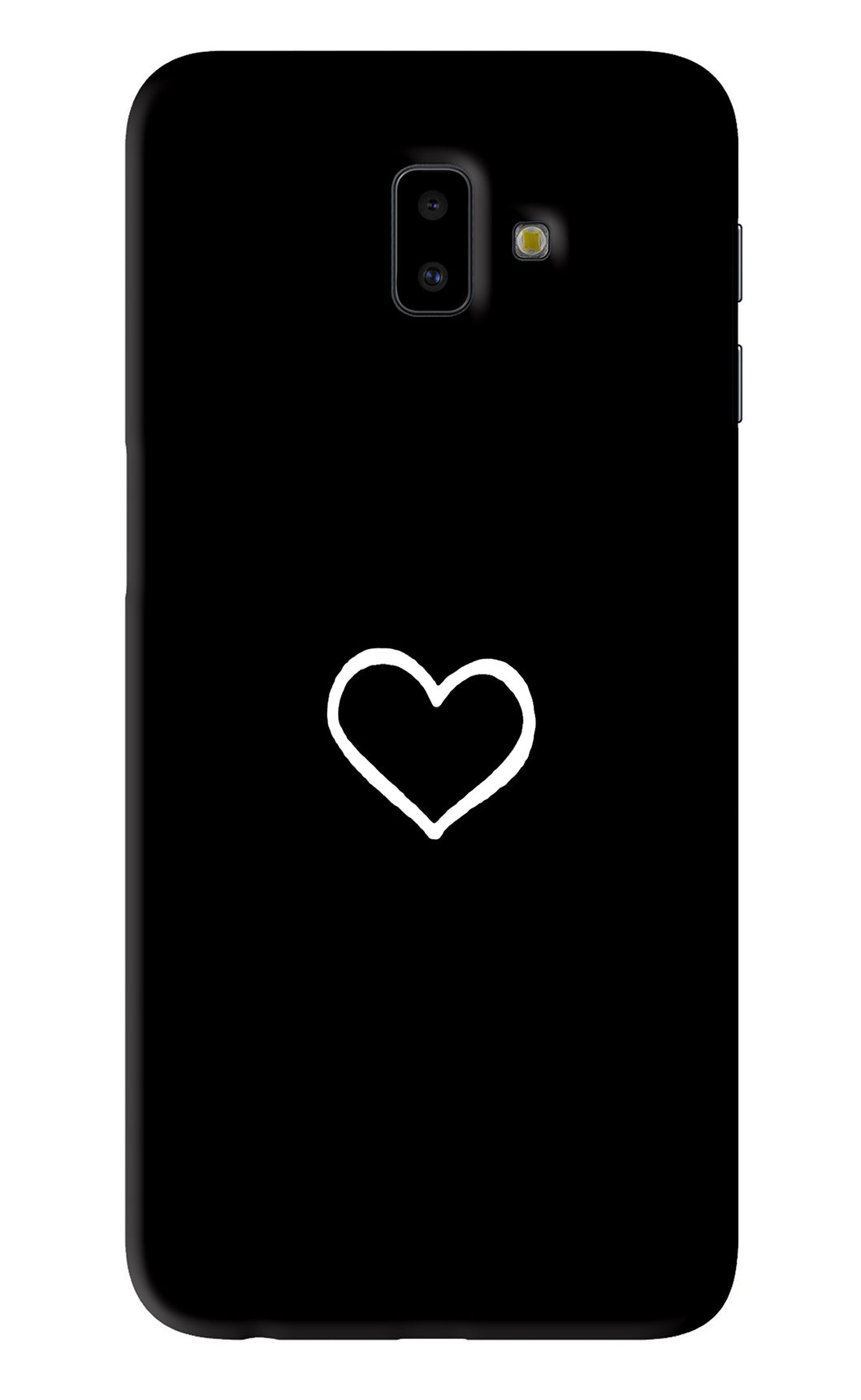 Heart Samsung Galaxy J6 Plus Back Skin Wrap