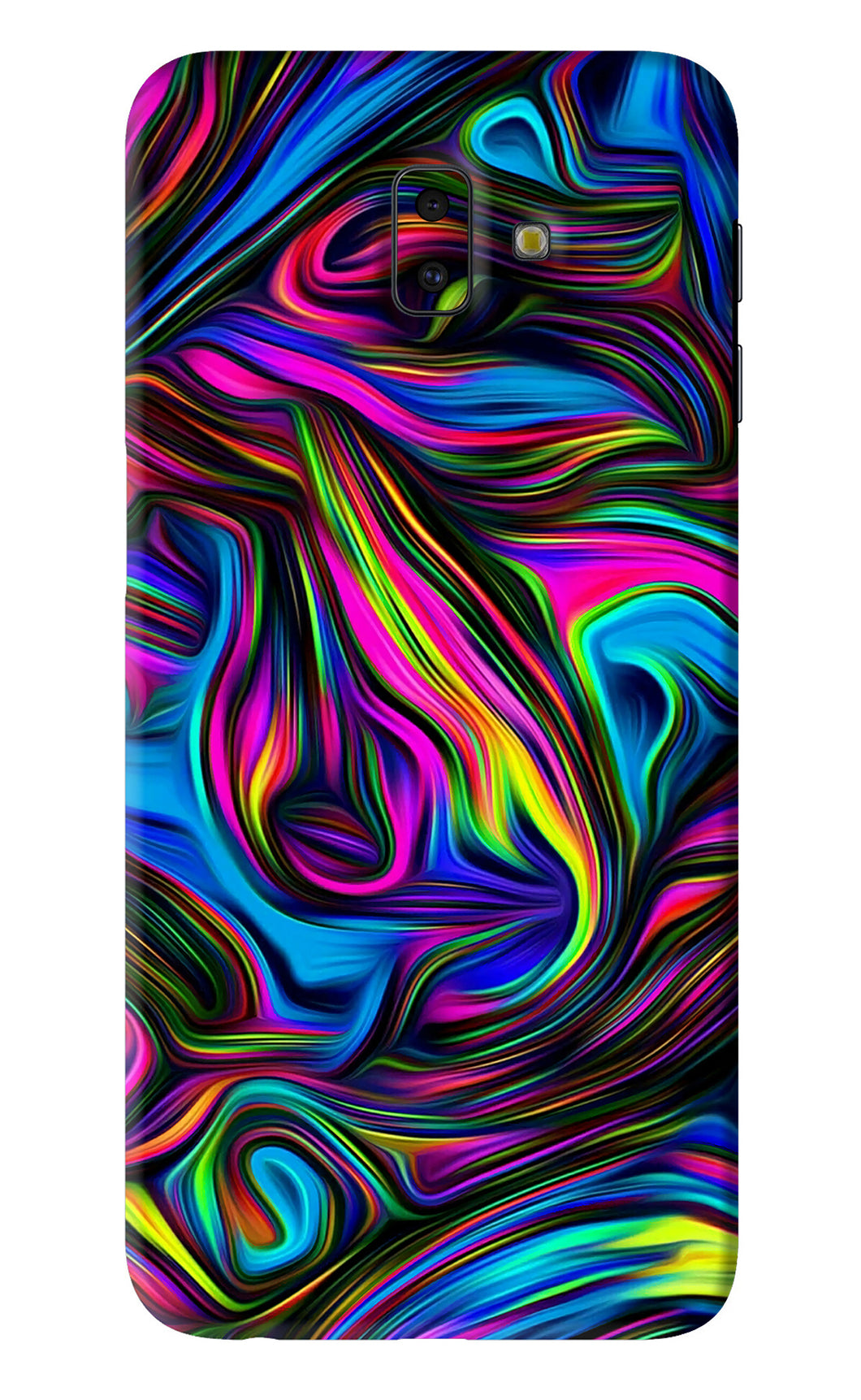 Abstract Art Samsung Galaxy J6 Plus Back Skin Wrap