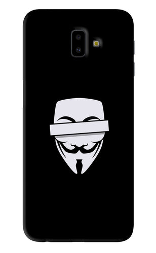 Anonymous Face Samsung Galaxy J6 Plus Back Skin Wrap