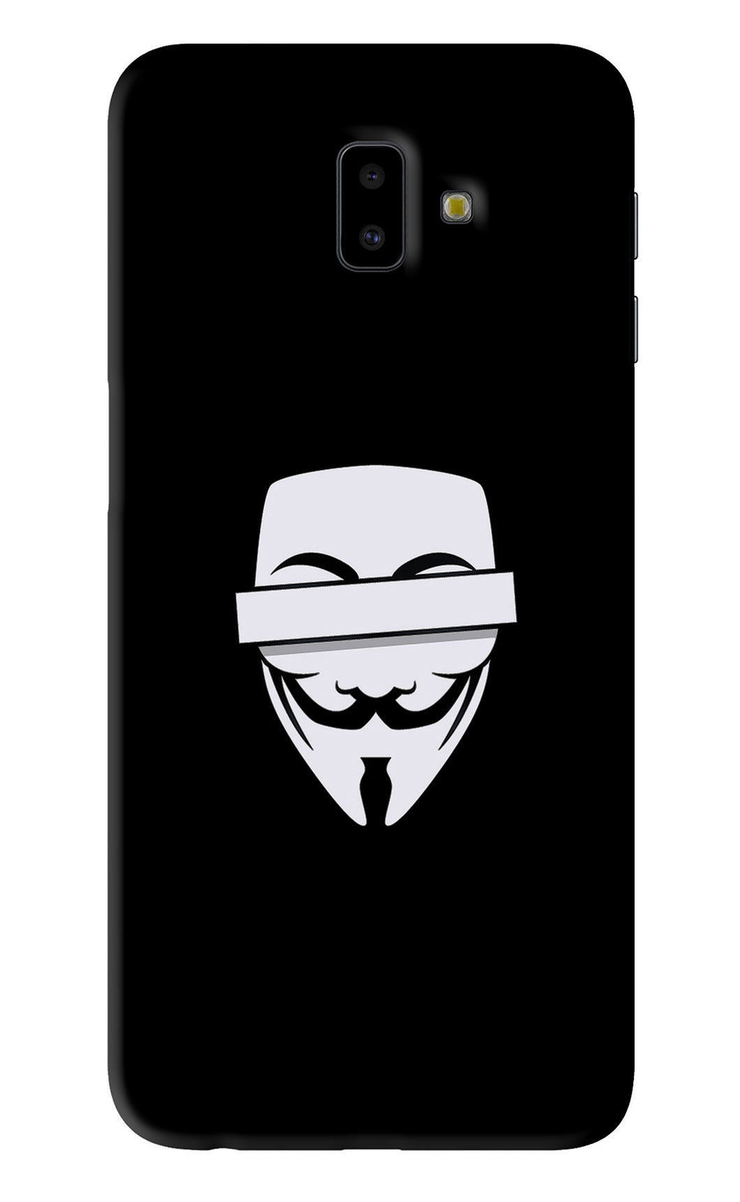 Anonymous Face Samsung Galaxy J6 Plus Back Skin Wrap