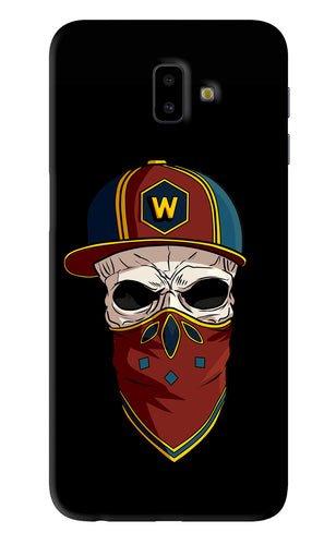 Skull Samsung Galaxy J6 Plus Back Skin Wrap