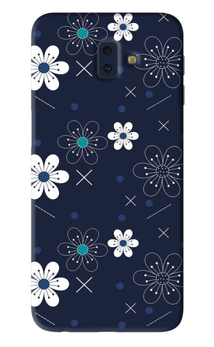 Flowers 4 Samsung Galaxy J6 Plus Back Skin Wrap