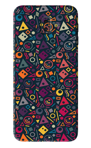 Geometric Abstract Samsung Galaxy J6 Plus Back Skin Wrap