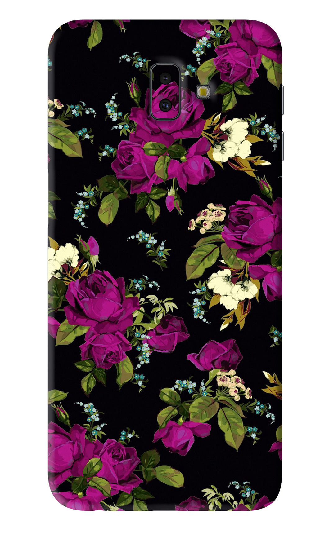Flowers 3 Samsung Galaxy J6 Plus Back Skin Wrap