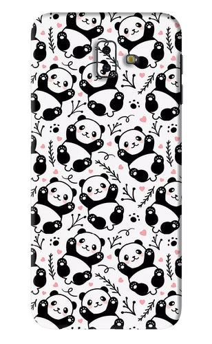 Cute Panda Samsung Galaxy J6 Plus Back Skin Wrap