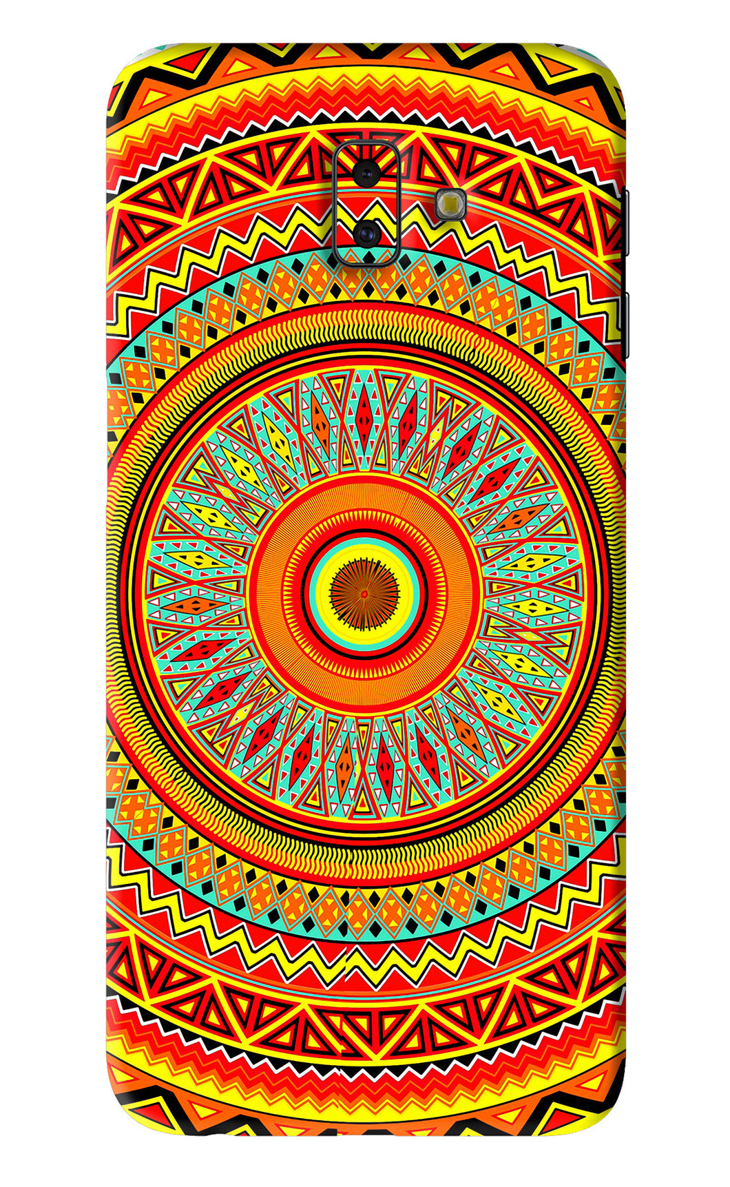Mandala Pattern Samsung Galaxy J6 Plus Back Skin Wrap