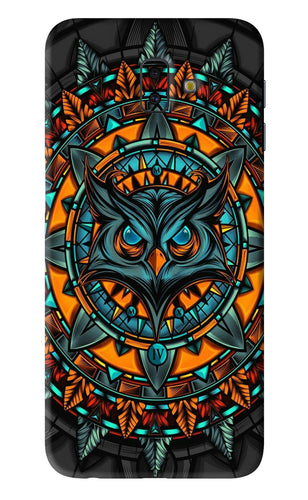 Angry Owl Art Samsung Galaxy J6 Plus Back Skin Wrap