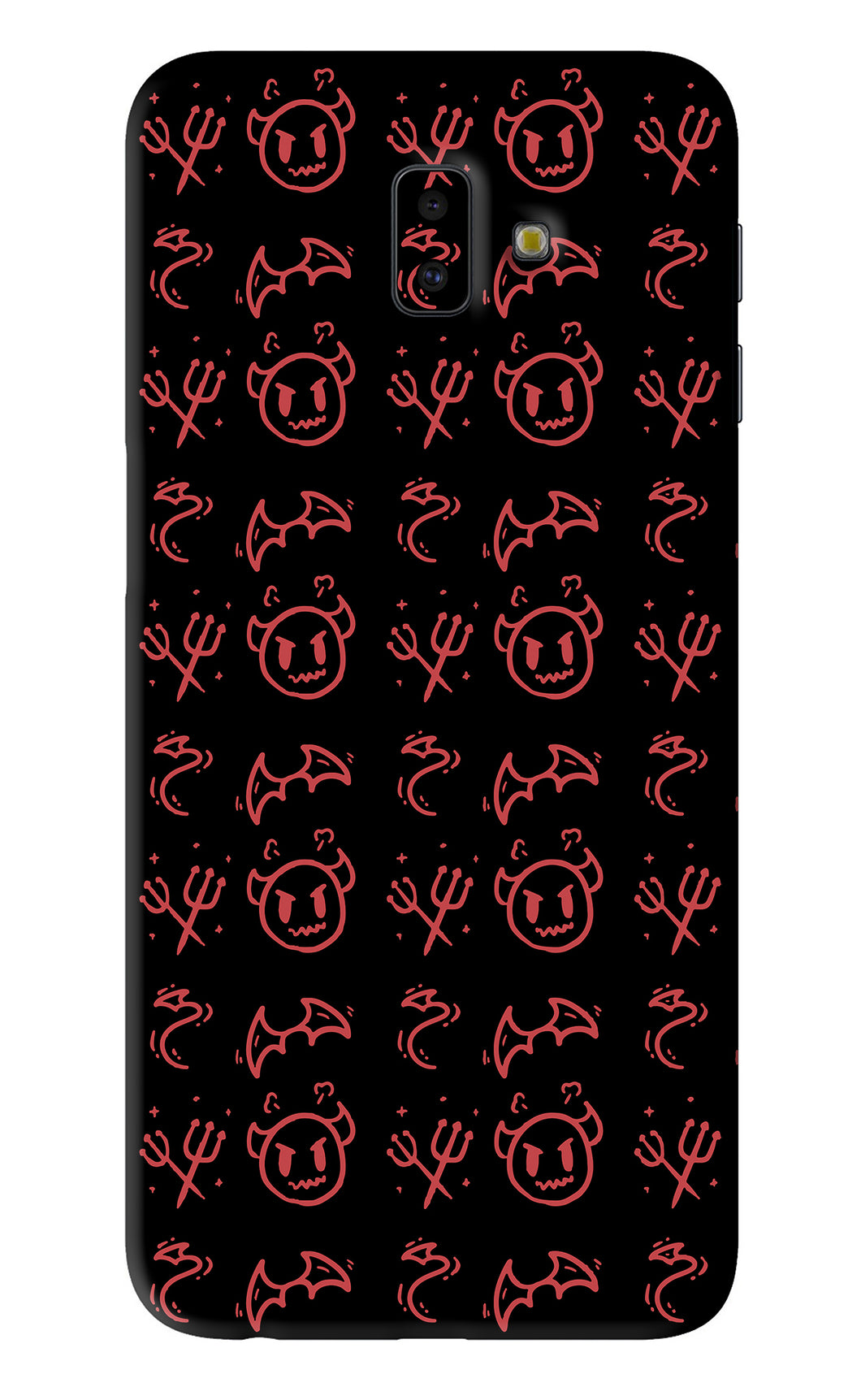 Devil Samsung Galaxy J6 Plus Back Skin Wrap